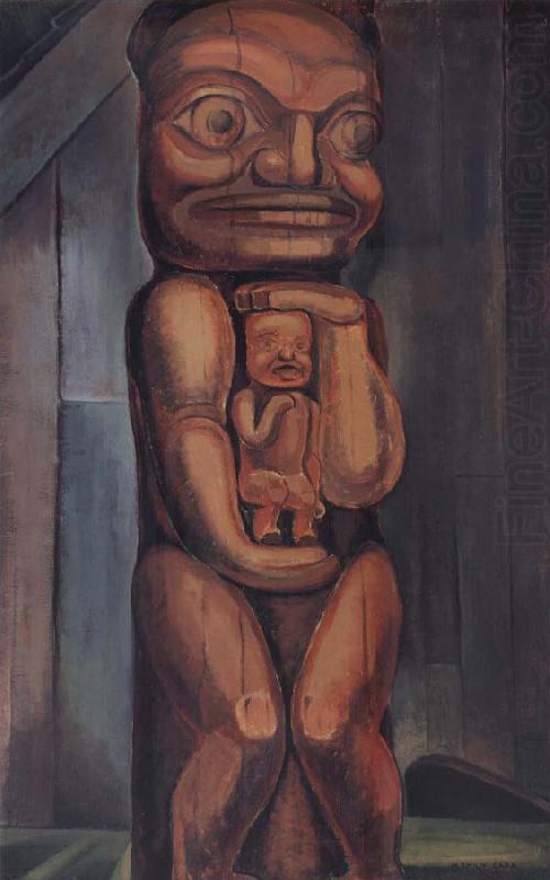 Totem Mother Kitwancool, Emily Carr